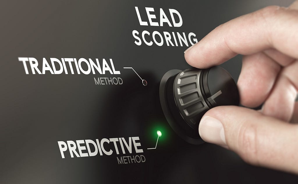 switch from traditional to predictive lead scoring method