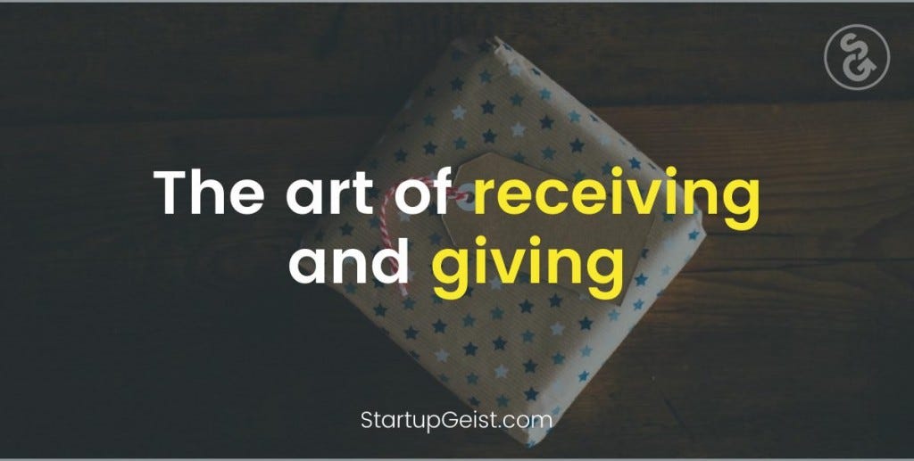 59 the art of giving and receiving