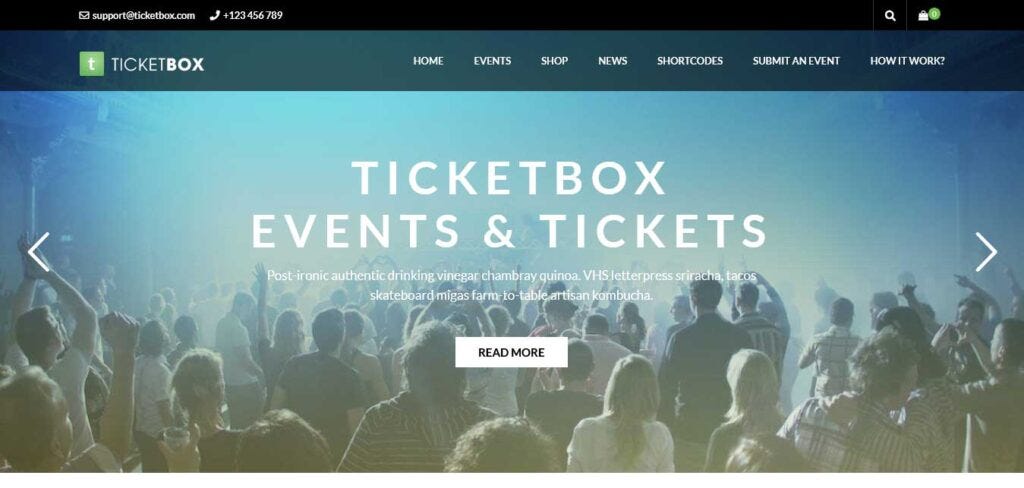 Festival WordPress Theme