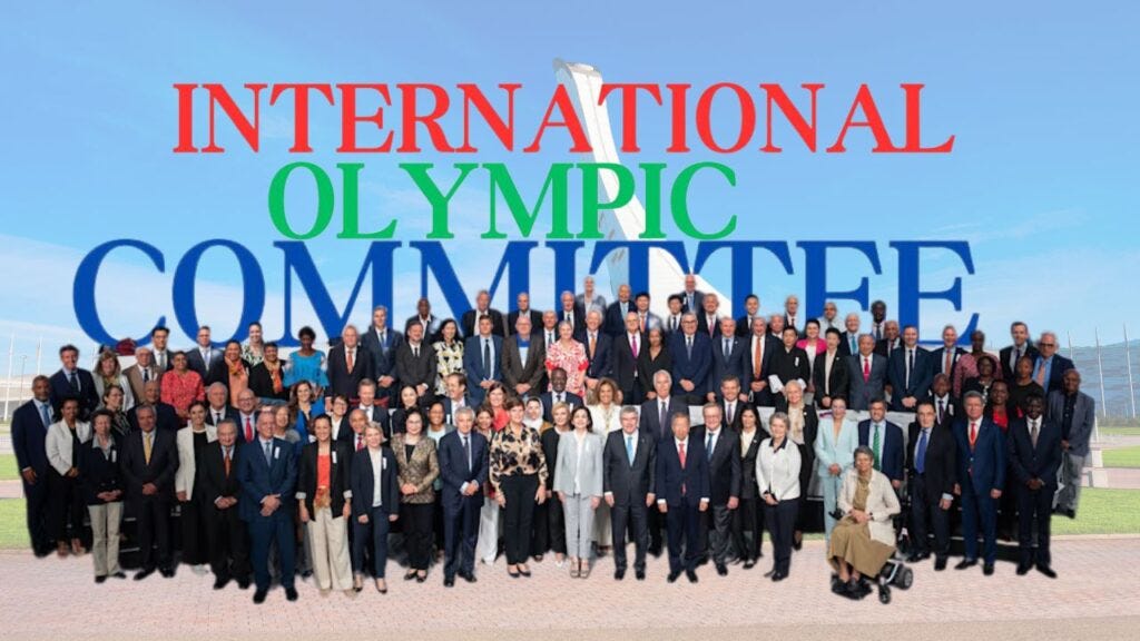 The International Olympic Committee (Image: Actiongames Now)