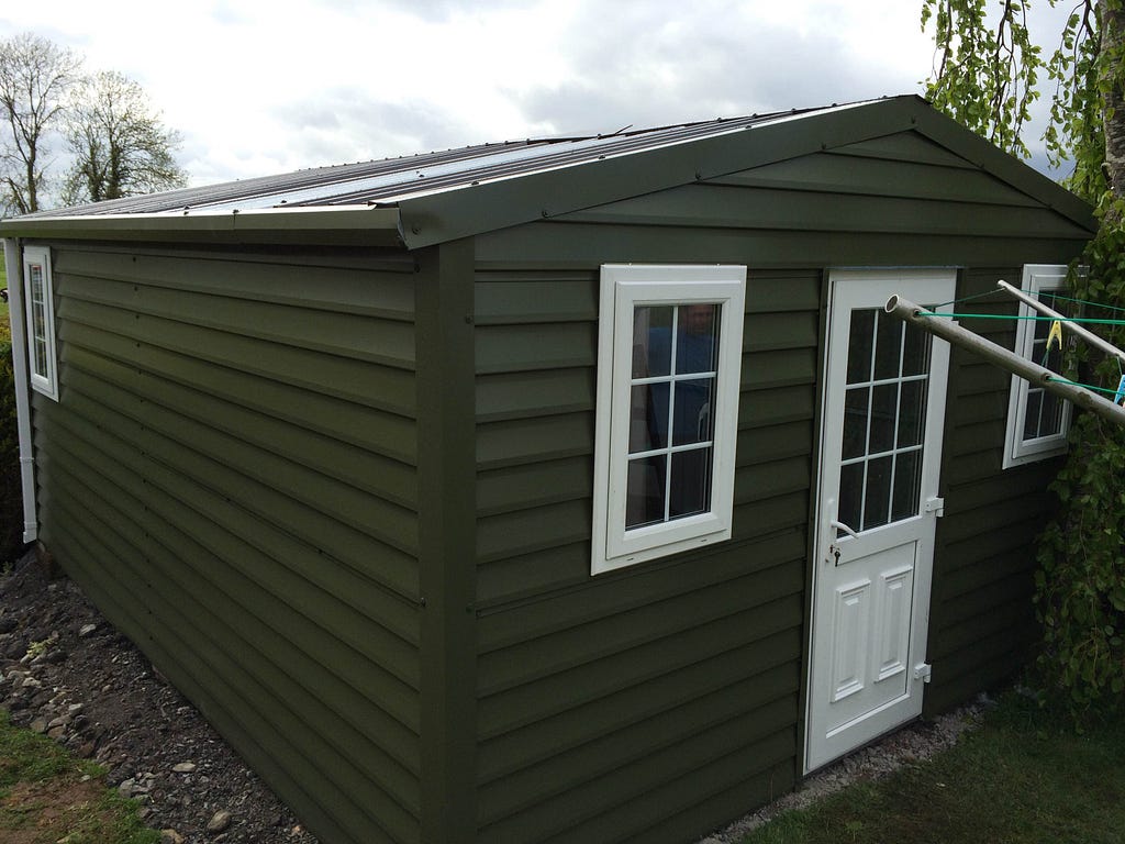 Insulated Garden Sheds in Ireland Insulated Sheds C & S Sheds