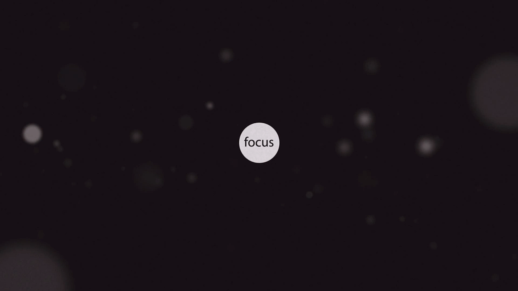 focus screenshot from Apple - Designed in California - Intention video