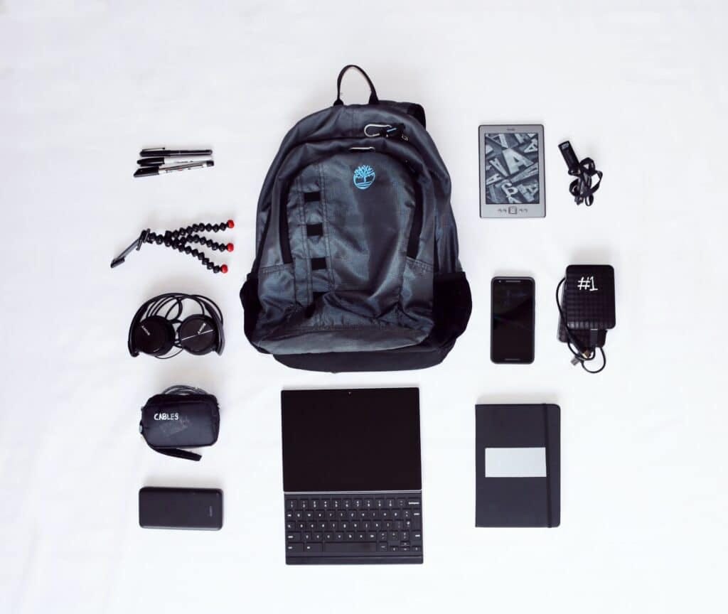 This is a rough idea as to what I can carry round in my bag on a normal week as a Web Developer. Everything I need to function, learn and be entertained.