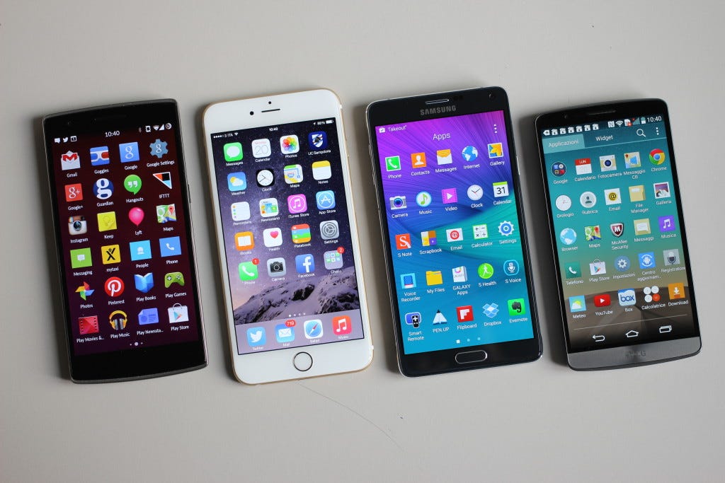 The uber-powerful smartphones of 2015. 