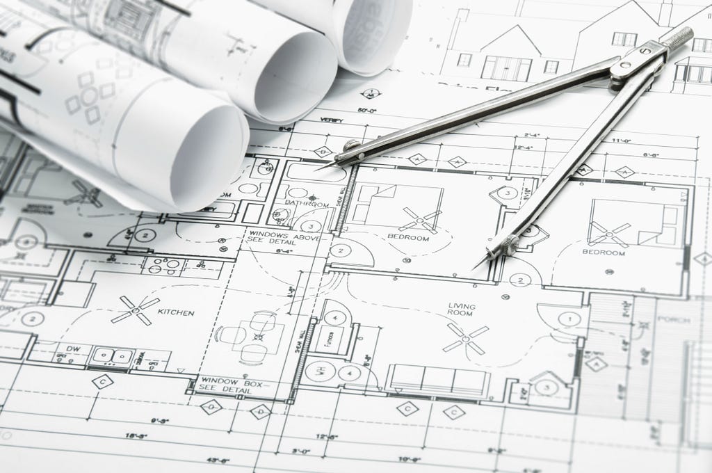 The blueprint answers the question before construction begins: how will people move through this?