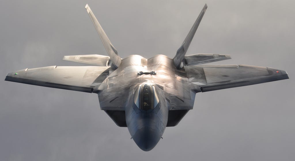 F-22 gun port, on its starboard, dorsal, "shoulder" position. For the reader to appreciate the difficulty of identifying F-22's gun port, it has not been highlighted in this picture. The panels of F-22's gun port is smooth and blended with the rest of its fuselage, and if J-20's gun port is of a similar nature then it would be equally difficult to identify J-20's gun port. Considering the lack of clear pictures of J-20's dorsal side (until recently) to allow for a fair search of a potential gun port, assertions by skeptics that J-20 does not have a gun port are at best premature