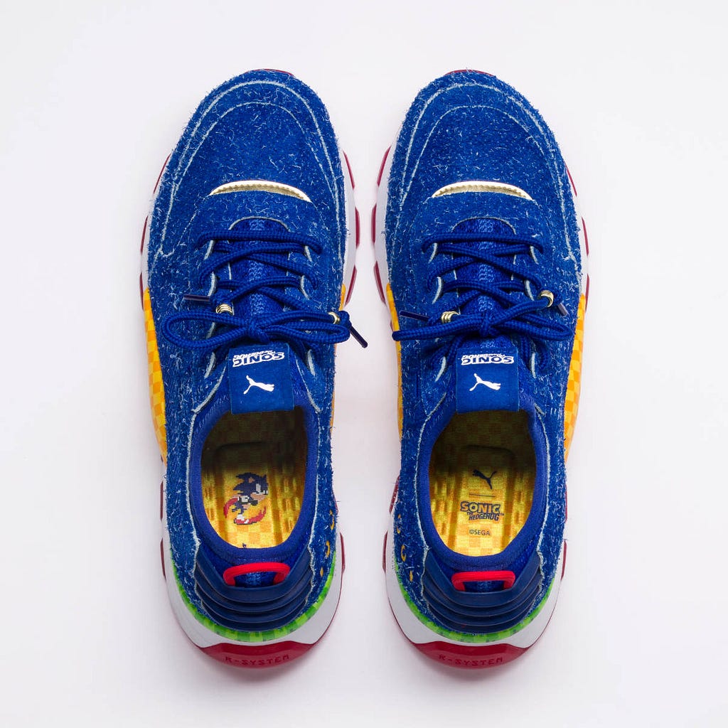 PUMA x SEGA RS-0 Sonics Top View