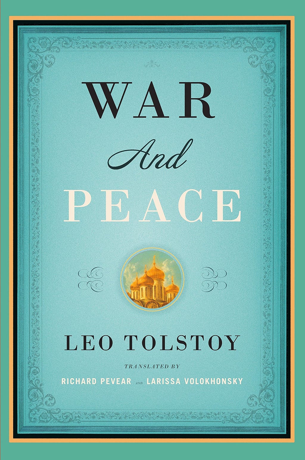 the cover of the book — war and peace