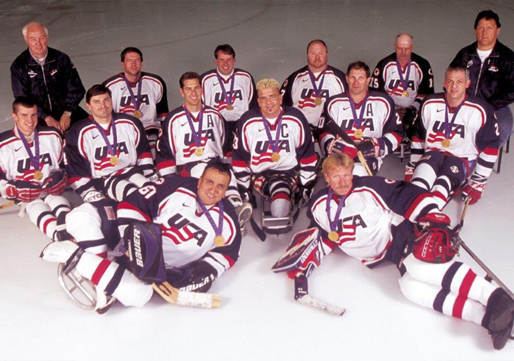 2002 PARALYMPIC SLED HOCKEY TEAM