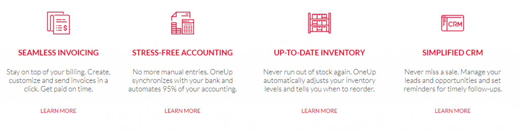 OneUp is the fastest growing online accounting software for small business owners and accountants.