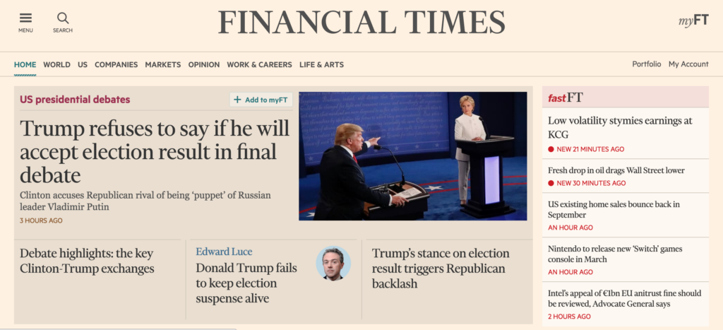 The new FT.com