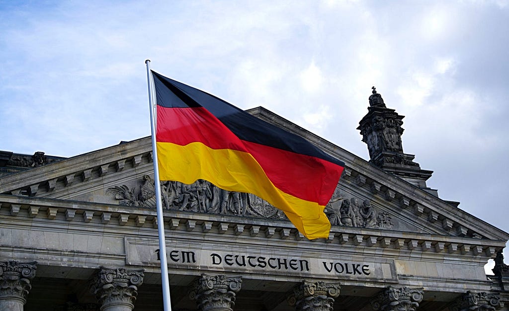 German Flag, Deutschland Flagge,