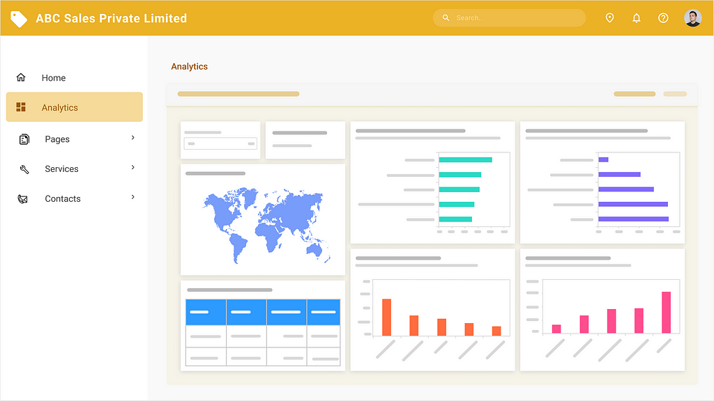 Dashboard Embedded in an ASP.NET MVC Application