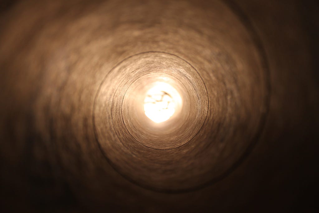 Enigmatic photo of a copper pipe representing the ETL process