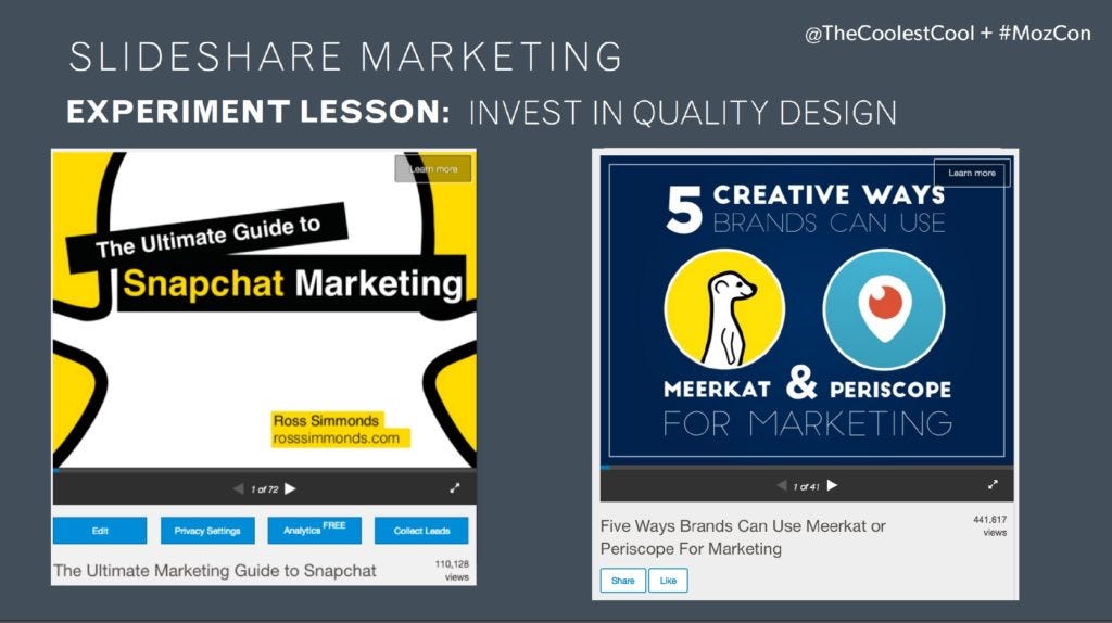 slideshare marketing