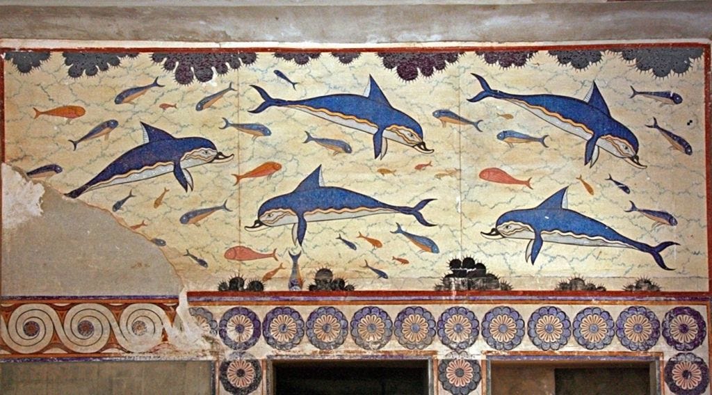 017 The Dolphin Frescoe Knossos
