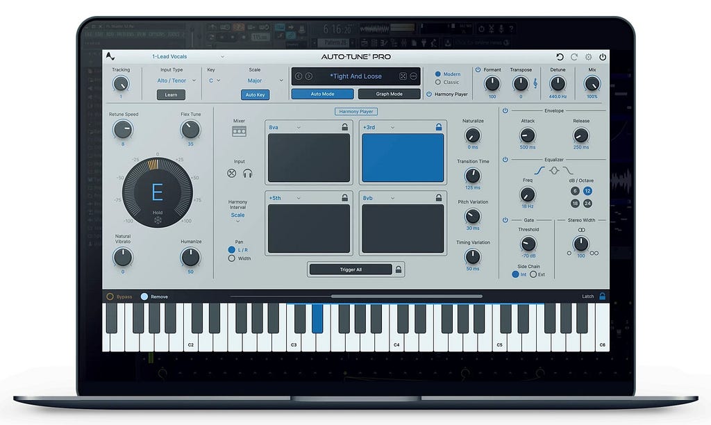 Antares Auto-Tune Pro 11 released with a new 4-part harmony player
