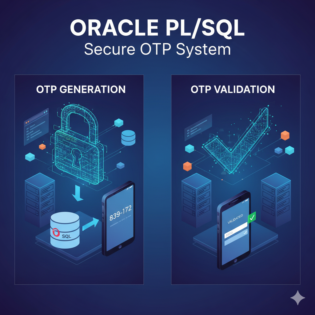 OTP Generation and Validation System in Oracle PL/SQL