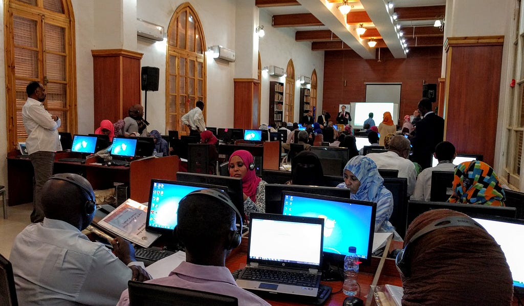 TFSCB works with statistical offices and ministries across the globe, often in challenging conditions. For instance, in Sudan