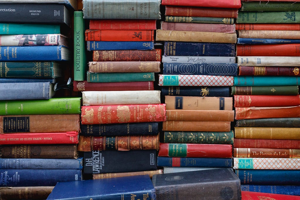 stack of books