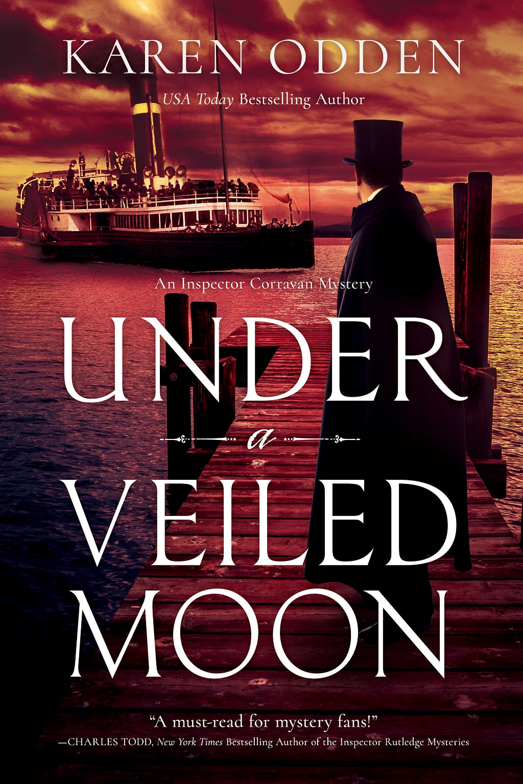 PDF Under a Veiled Moon (Inspector Corravan, #2) By Karen Odden