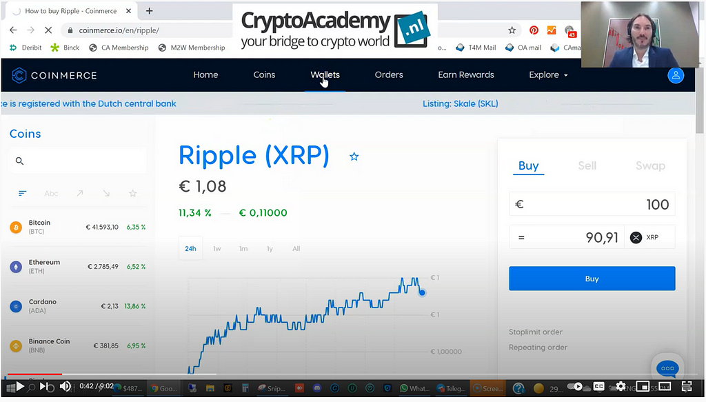 Panic about Binance? No Panic: Tutorial how to withdraw Crypto Assets to Coinmerce