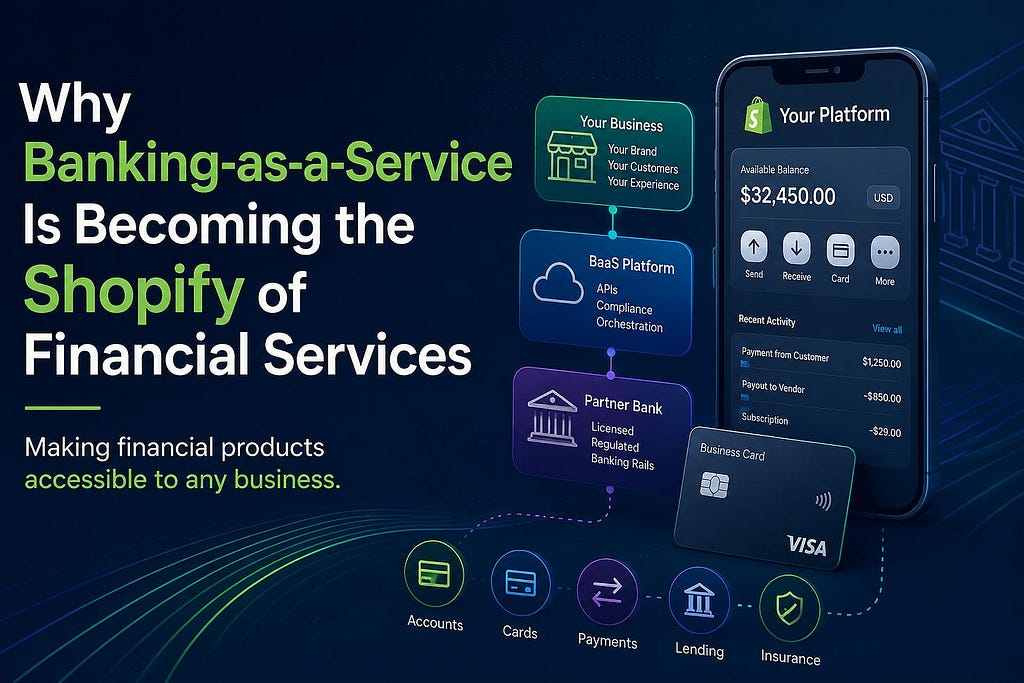 Why Banking as a Service Is the New Shopify of Finance
