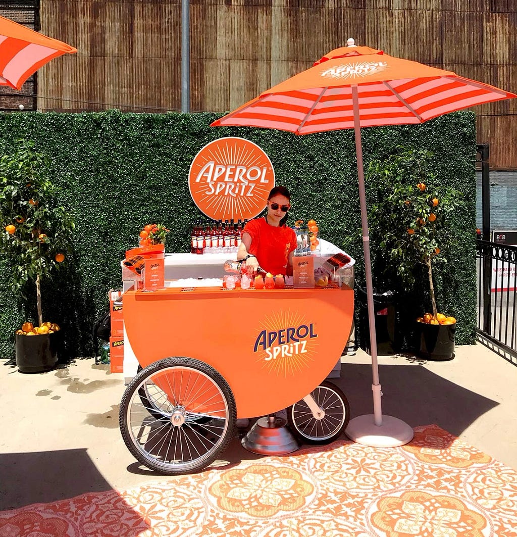 Aperol Bike Hire — Private Bartender