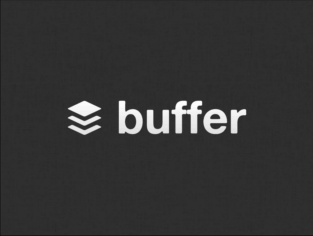 Buffer’s original pitch deck