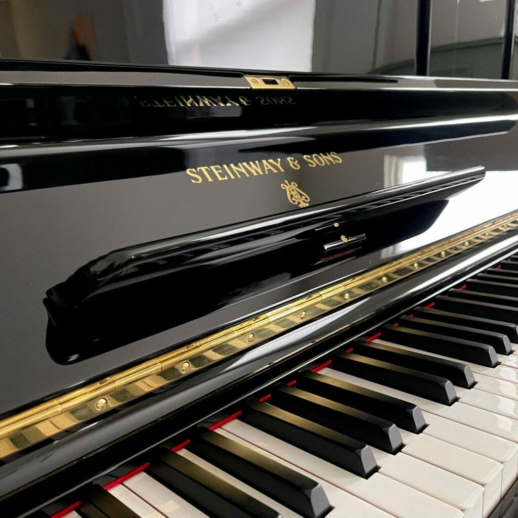 Steinway & Sons piano