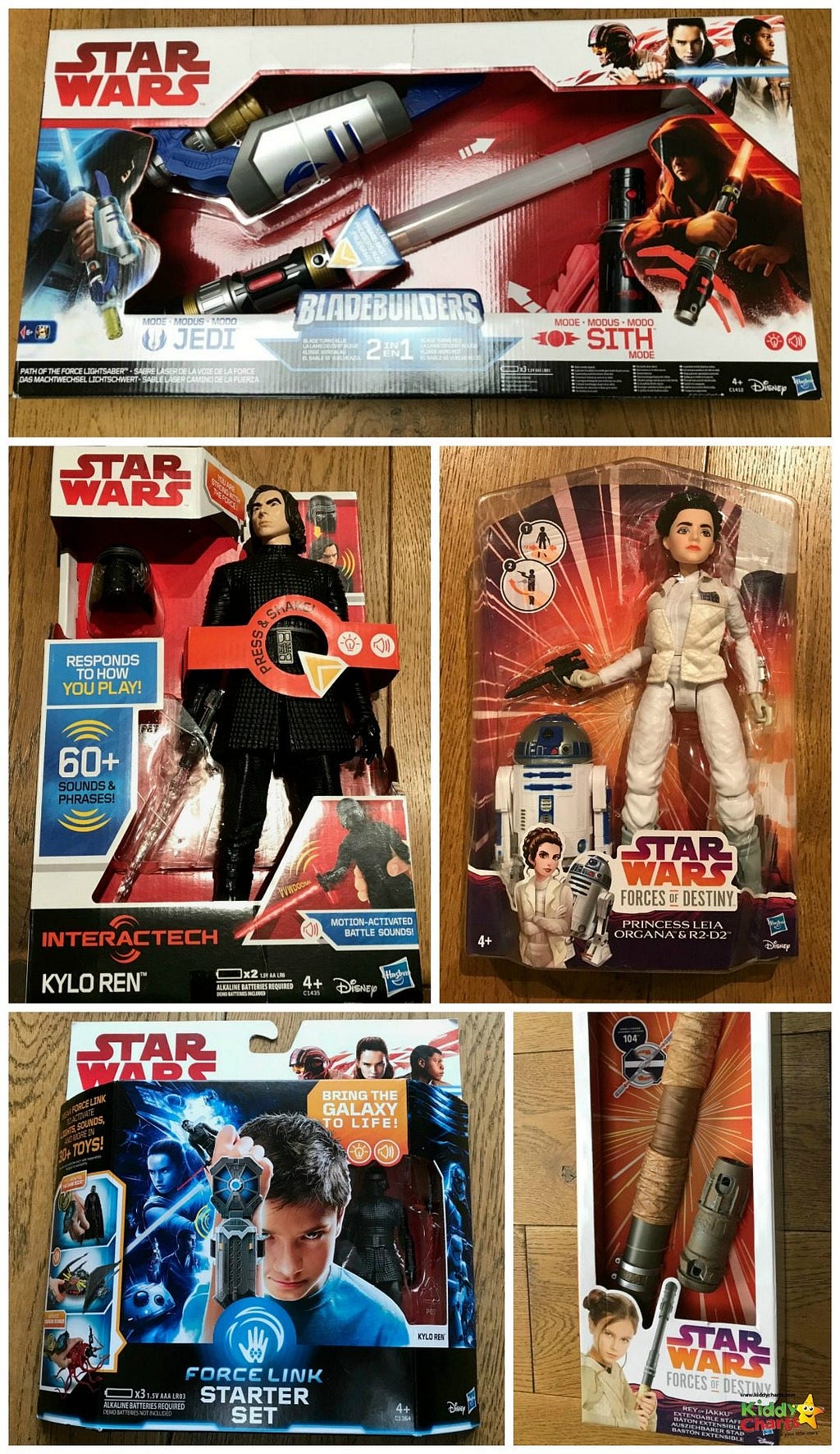 We have a Star Wars Last Jedi Toys review for you - and here they all are boxed and ready to go!