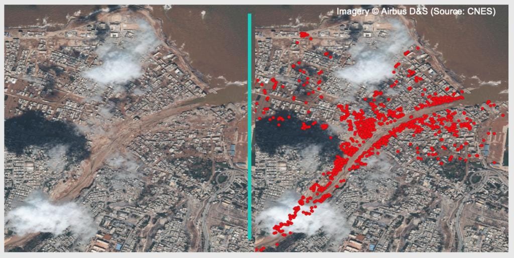 DAMAGESCOPE: How We Built a Dual-Encoder Damage Detection Model That Works Through Clouds