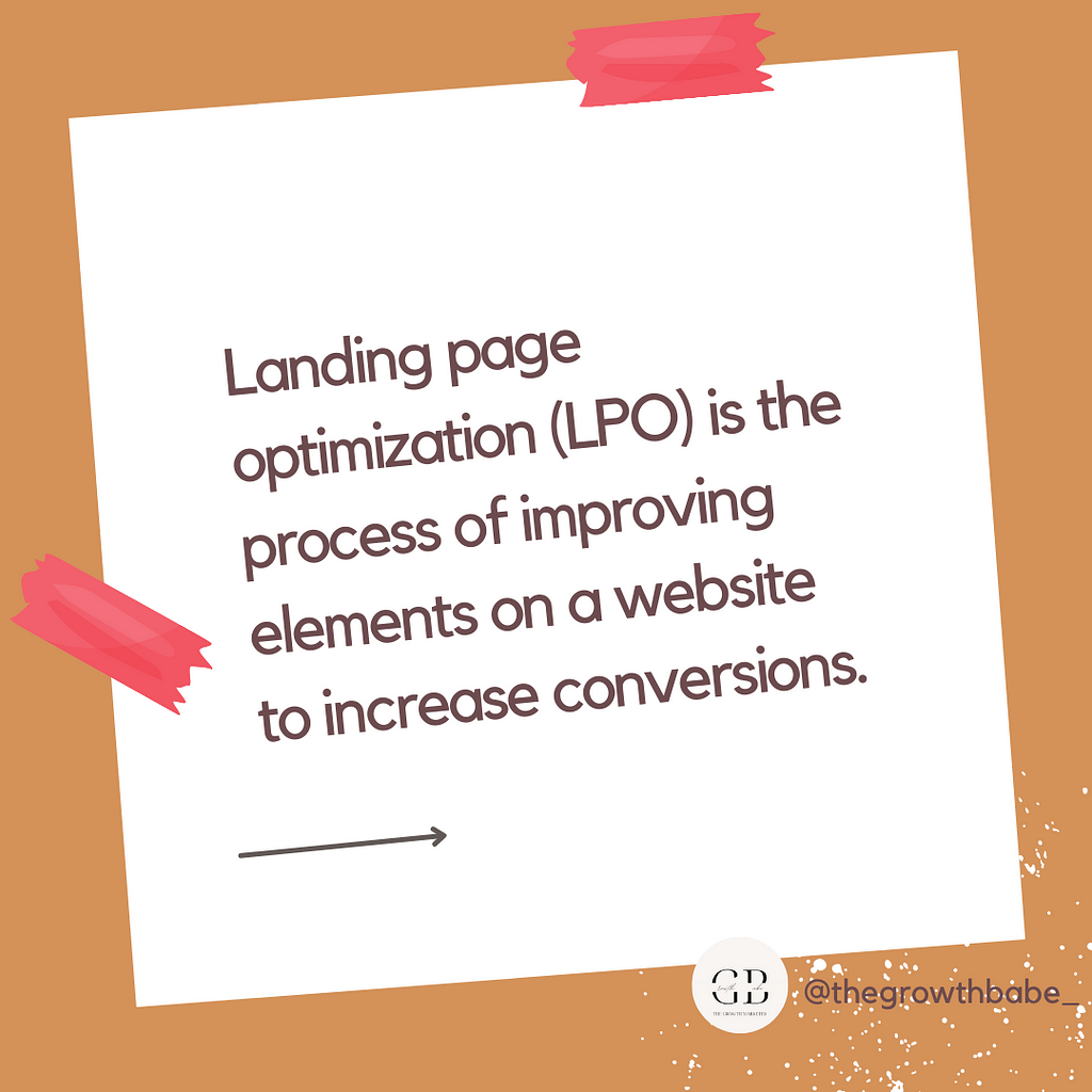 Landing page Optimization: What it is & a free checklist to get it done by Onyinyechi Nneji
