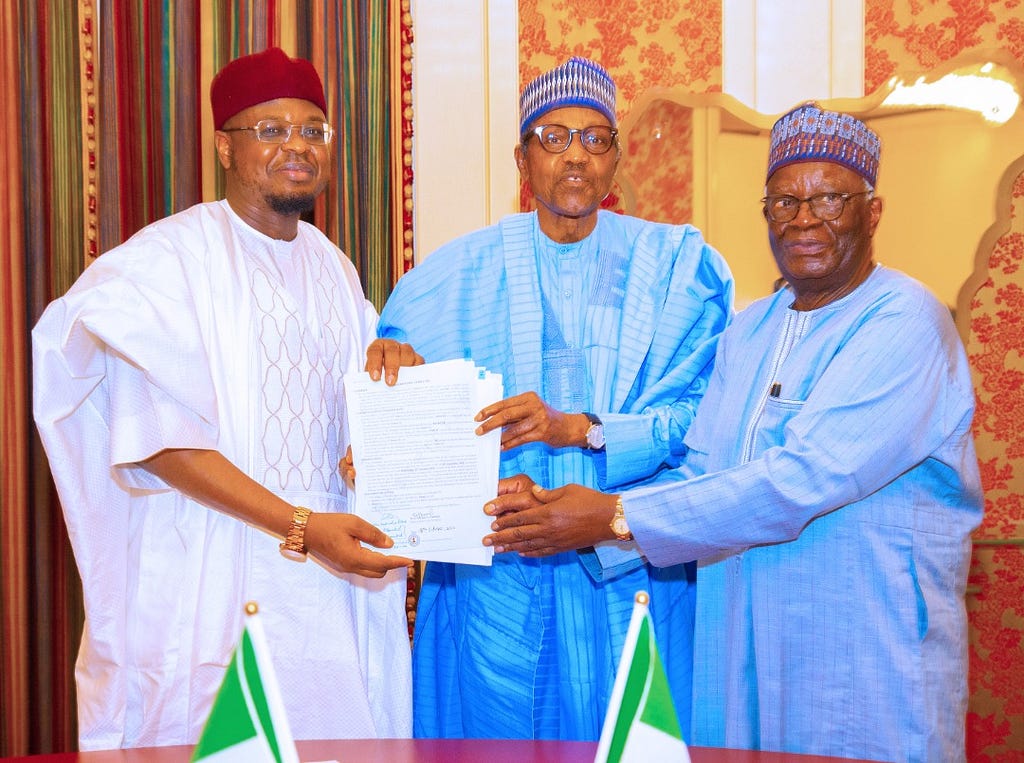 Presidential Assent of the Nigeria Startup Bill