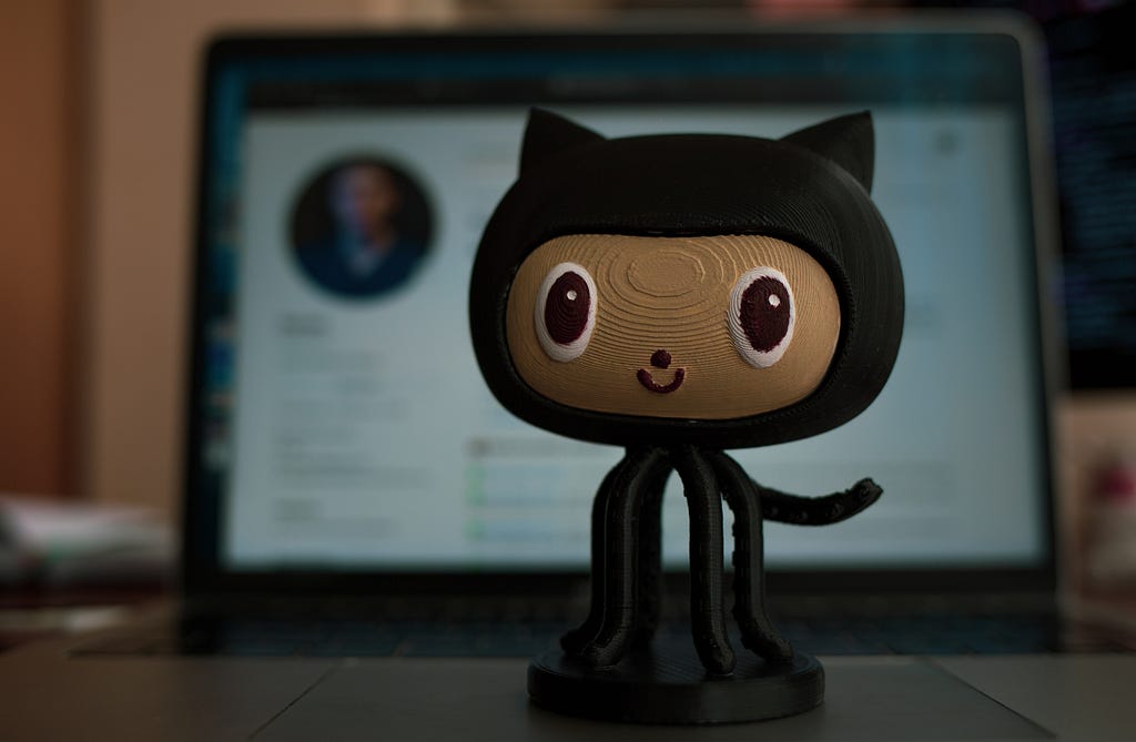 A figure of the GitHub’s OctoCat
