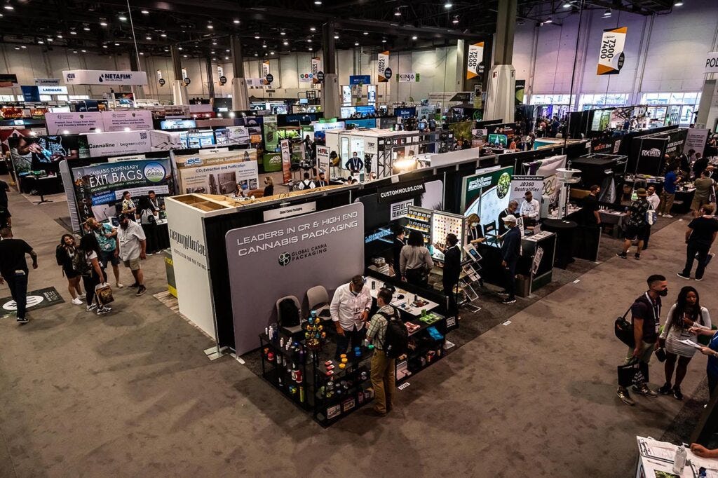 Inline booths. (Photo: Mike Rosati)