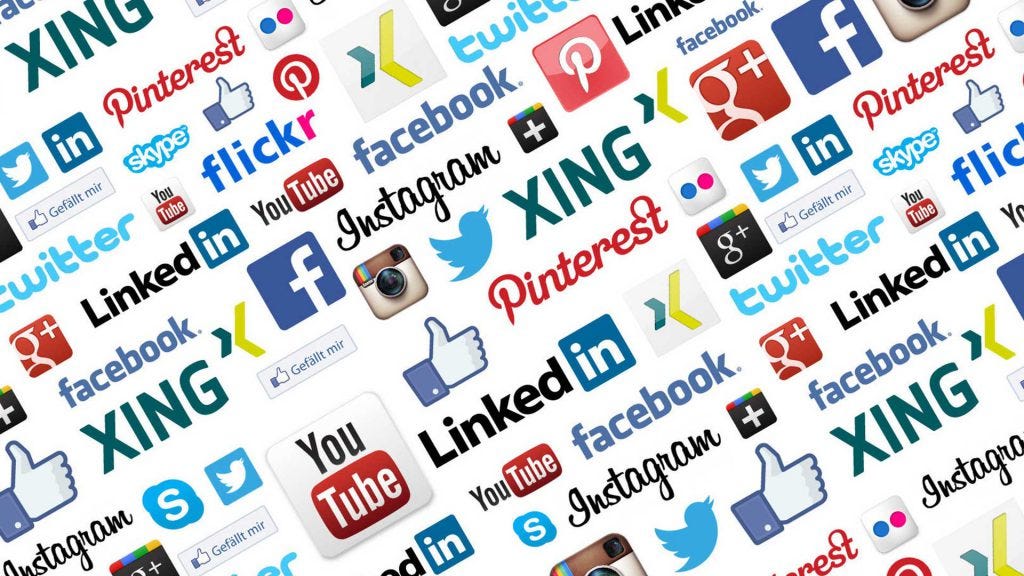 Social media channels for business