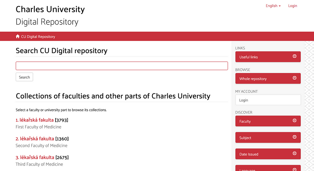 Charles University Digital Repository