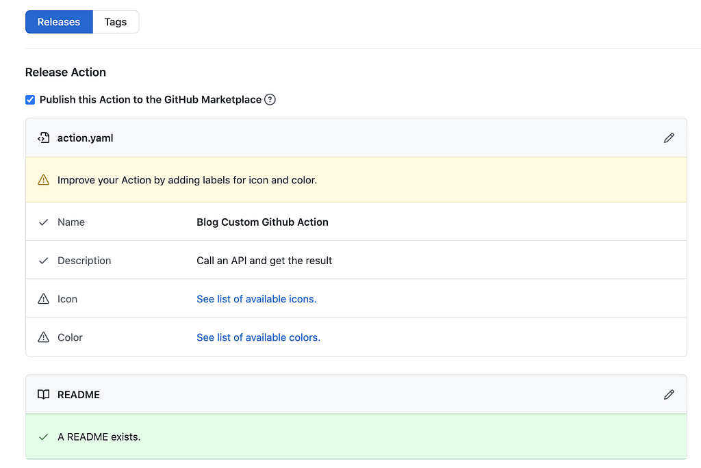 How to define a GitHub release.