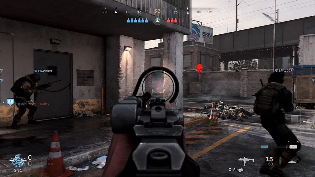 Call of Duty Modern Warfare Multiplayer gameplay image