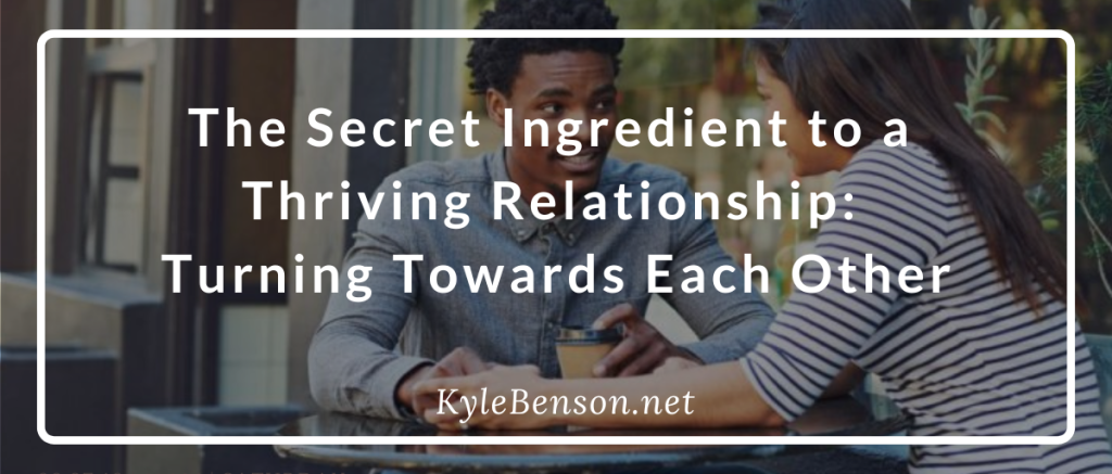 secret to thriving relationship