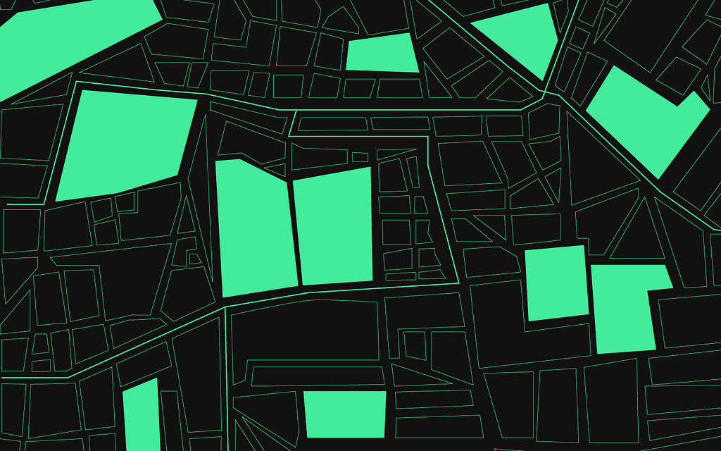 imagem representando o mapa de uma cidade