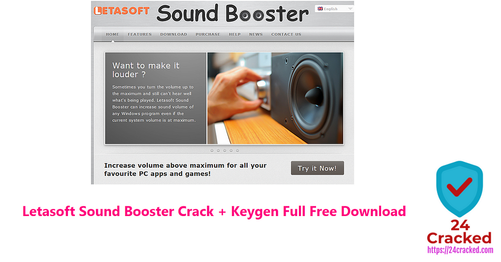 Letasoft Sound Booster Crack + Keygen Full Free Download