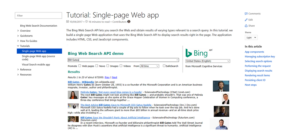 Bing Search API Documentation: Unlock Advanced Search Features