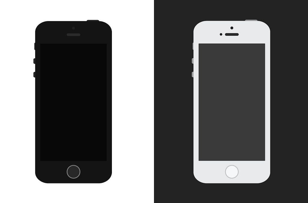 iphone 5s vector