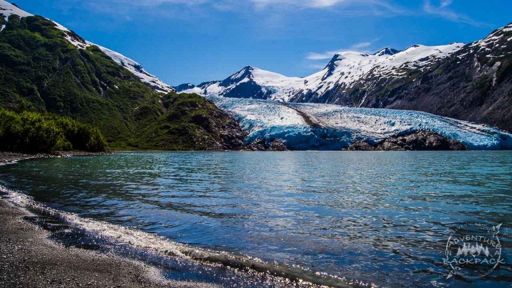 Portage Glacier Viewpoint