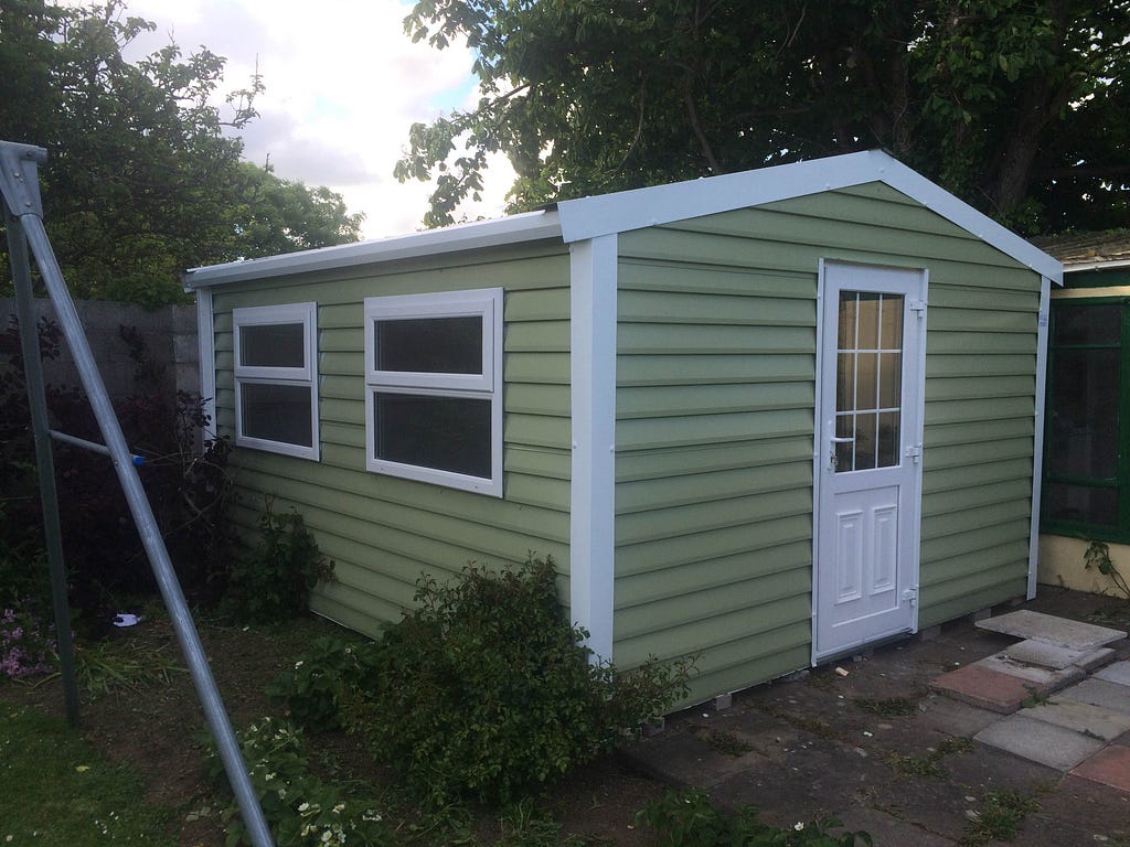 Insulated Garden Sheds in Ireland Insulated Sheds C & S Sheds