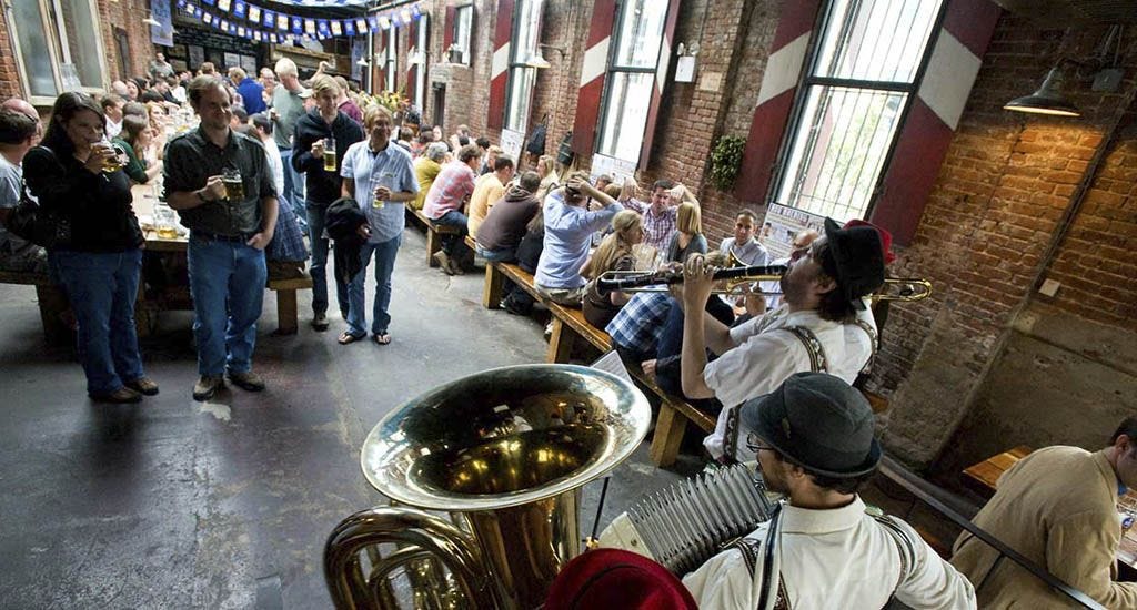 Oktoberfest celebration in Radegast Hall & Biergarten