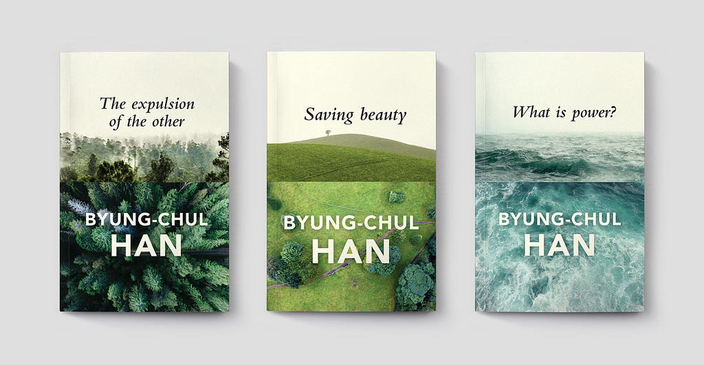 Chul Han’s books, image source: https://www.fba.pt/portfolio/projects/byungchul+han+book+covers-308
